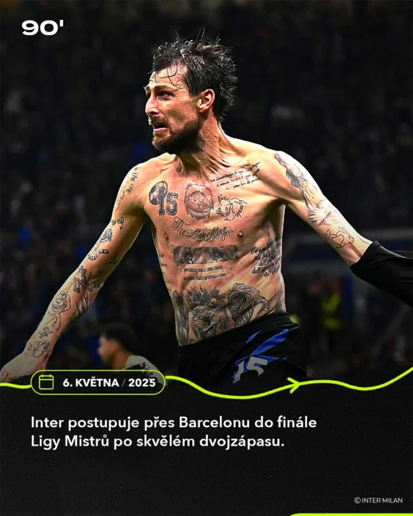 Nezapomenutelné momenty - Inter vs. Barcelona.