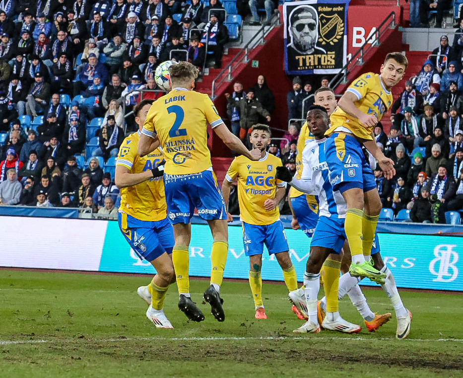 Albert Labík v dresu Teplic