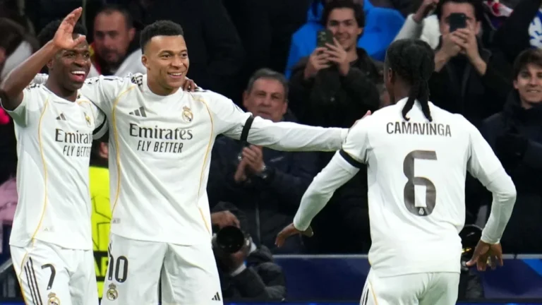 Real oslavující gól