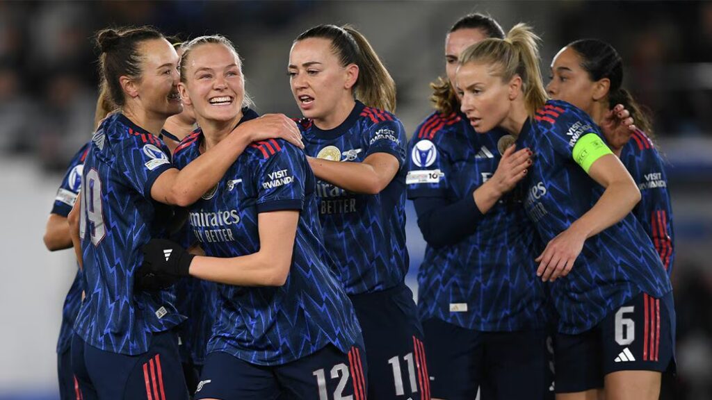Frida Maanum v utkání na hřišti Leuvenu